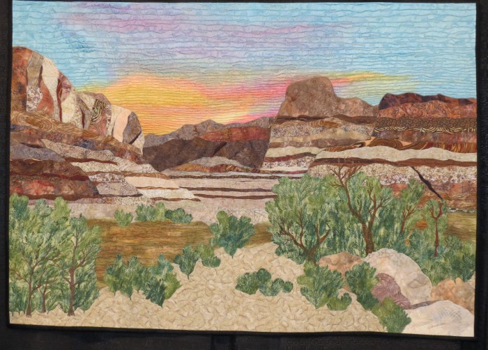 Green River Sunset ,by Patricia Gould, Albuquerque, NMQ