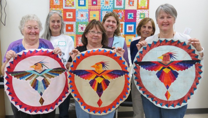 Rainbow Crow Class at Bernina Sewing Center, Albuquerque