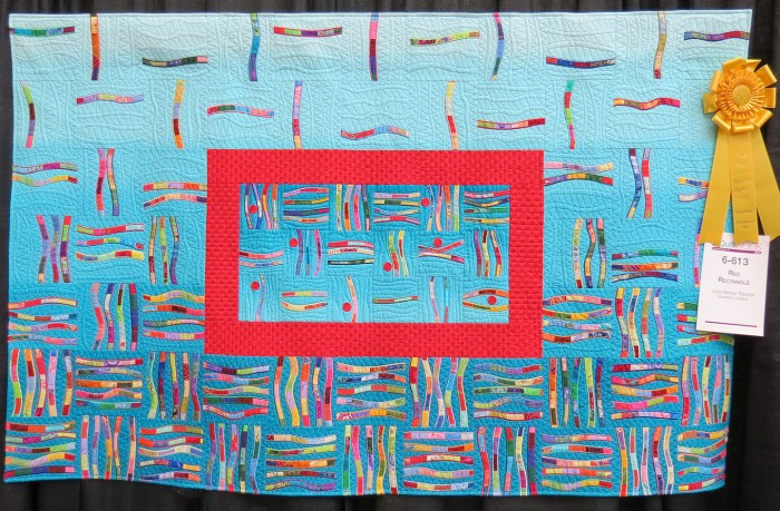 Red Rectangle, by Judy Mercer Tescher, Pendleton, IN