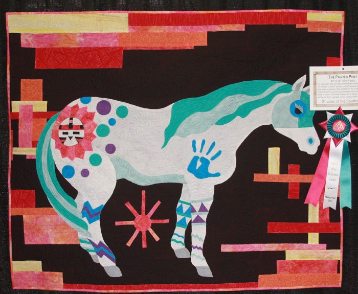 The Painted Pony, by Kris Vierra, 48" x 38"