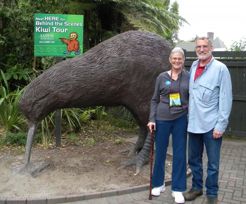 Rotorua - Betty and Dave