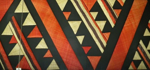 Te Puia - Colorful flax weaving
