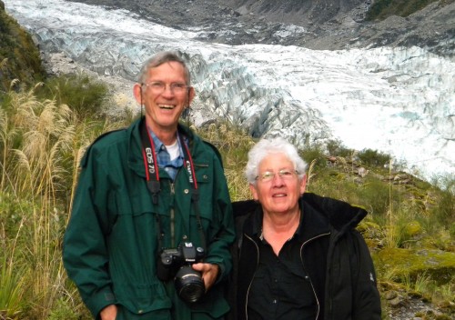 Fox Glacier - Mike and Madeline