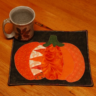 Pumpkin with Triangle Insert