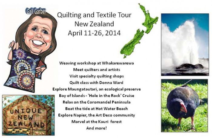 New Zealand Quilting and Textile Tour