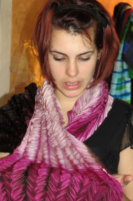 The Pink Scarf