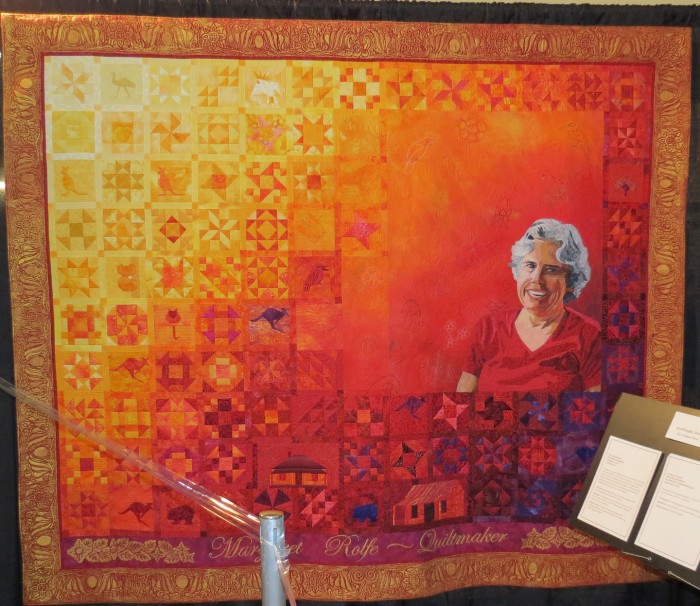 Margaret Rolfe, The Quiltmaker, by Jenny Bowker, Canberra, ACT, Australia