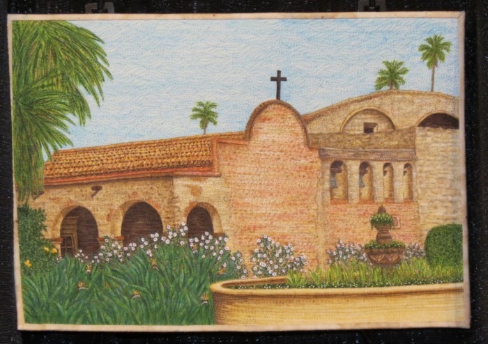 Mission San Juan Capistrano by Sharon Schlotzhauer, Castle Rock, CO