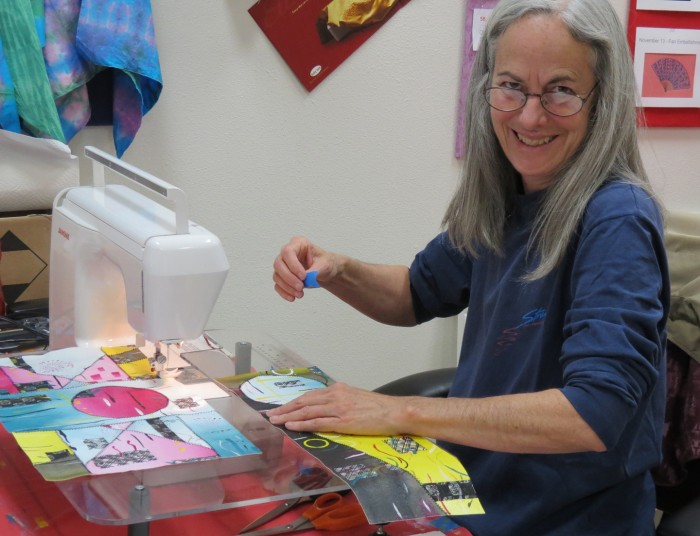 Stitching the Canvas - Lynn from Gallup