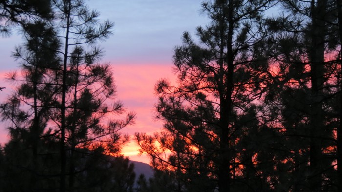 Dawn over Redondo Peak