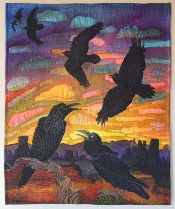 Raven Sunset, by Judith Roderick